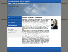 Tablet Screenshot of melissamisener.com